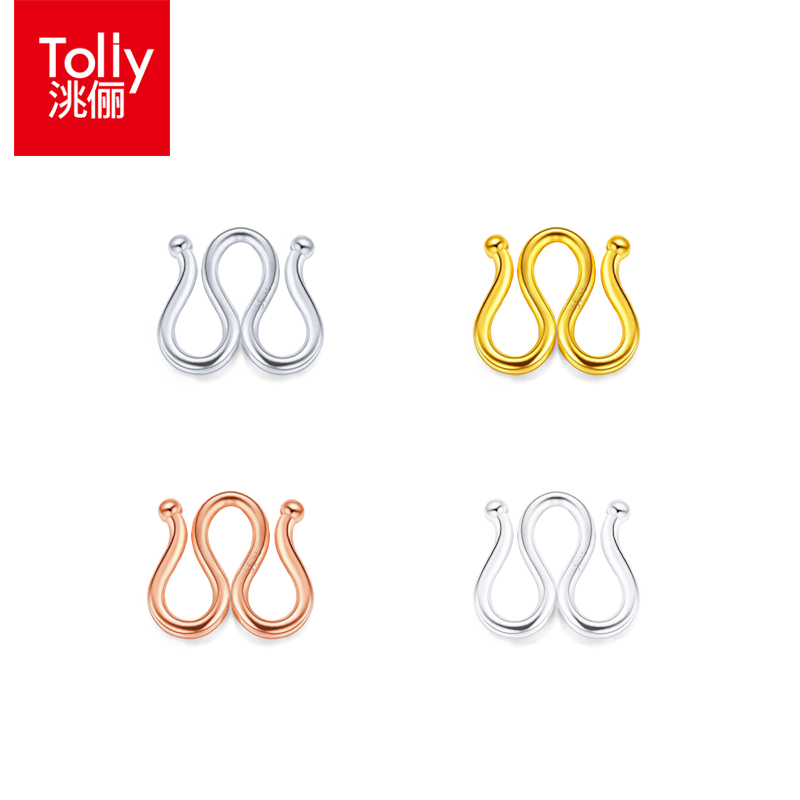 洮俪连接扣子925纯银M扣