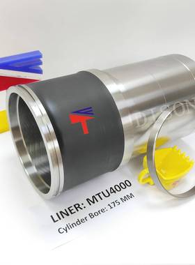 缸套MTU4000适用于工程机械发动机配件 175MM缸径