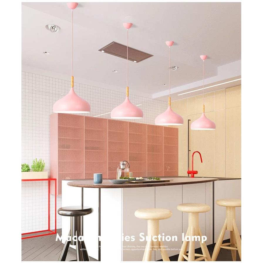 北欧餐厅led吊灯 办公室吊灯 餐厅灯 北欧灯饰马卡龙甜品店餐吊灯