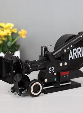 仿真老式蜗牛摄影机模型怀旧酒吧咖啡厅创意橱窗陈列装饰道具摆件