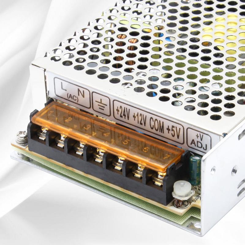 开关电源三组输出三路输出T-60D5V5A12V2A24V0.5A直流稳压电源