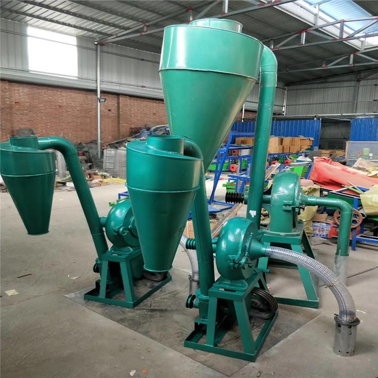 玉米饲料豆粕齿盘自吸式磨粉机齿爪式商用大型粉碎机工业破碎机