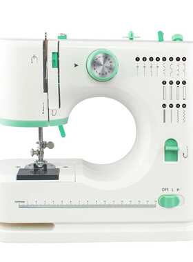 爆款FHSM-520A双针双线16线迹家用多功能锁边电动缝纫机