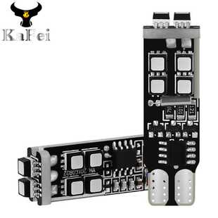 汽车LED车灯 T10 RGB 3535 10SMD RF七彩带遥控爆闪示宽灯 阅读灯