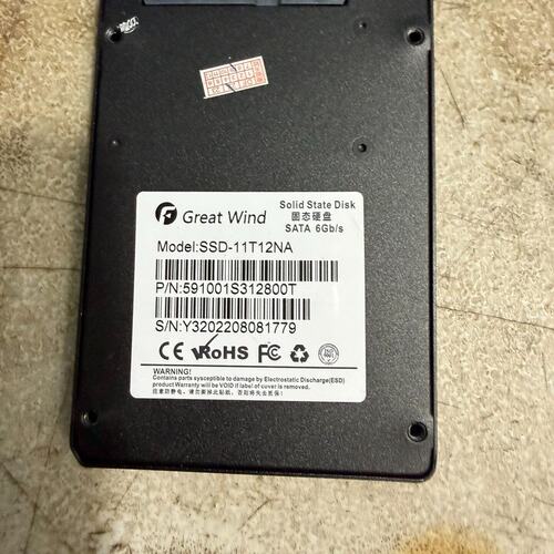 可维修Great Wind SSD-11T12NA 128GB 2议价