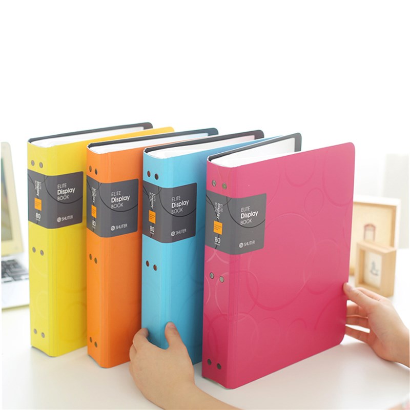 树德页加厚内袋面板插页文件夹U201W办公用品资料册文具插袋本