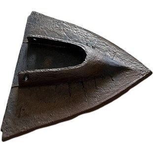 犁头老式年代犁头尖通用型铸铁生铁民俗品老物件下地基老式犁铧