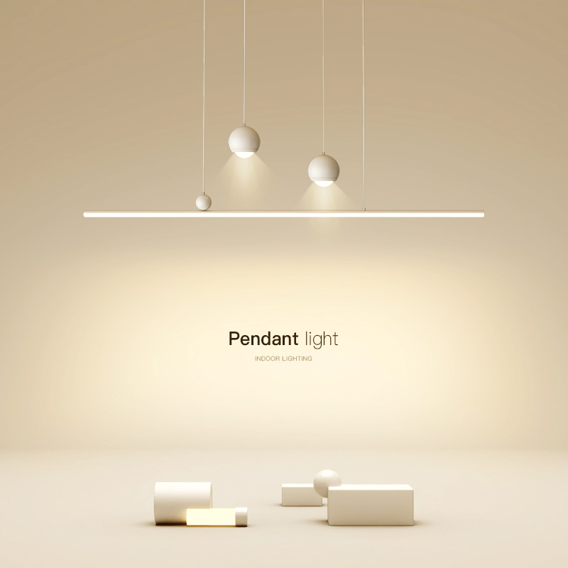 韵丝蔓创意led吊灯极简饭厅灯现代客厅卧室灯饭厅餐桌吧台灯