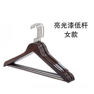 实木衣架防滑衣挂木质衣服酒店撑馆衣宾架子用衣柜大衣架家裤 正品