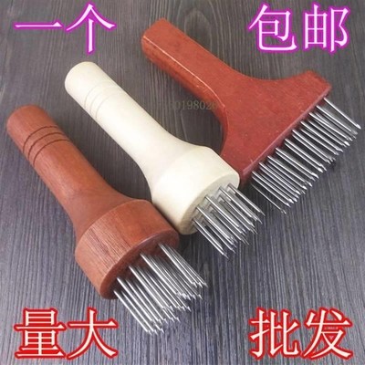 插肉针不锈钢腌肉钢针烹饪扎针鸡翅卤肉排气钉子针刺肉松扎眼