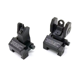 特洛伊金属机械瞄 20mm导轨前后准星金属瞄416金属前后机瞄m4机瞄