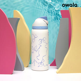 Freesip Steel Water Stainless Thermos Cup Owala