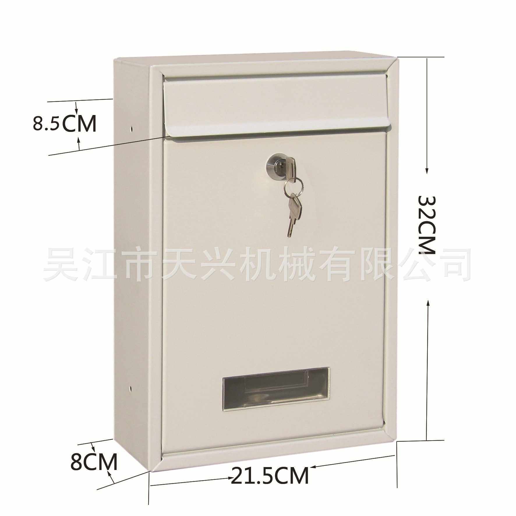 直销欧洲信报箱金属家用别墅信箱不锈钢信箱TX0020-1MAIL BOX