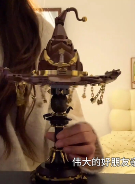 新品魔法帽积木台灯哈利波特益智拼装潮流玩具男女孩生日礼物