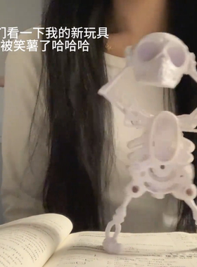 摇摆跳舞骷髅头发条上弦解压骷髅头跳舞搞怪搞笑整蛊玩具