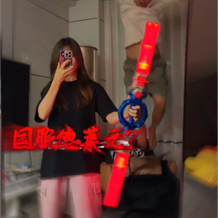 双头伸缩激光剑儿童玩具刀星球大战星际发光宝剑闪光剑男孩女孩子