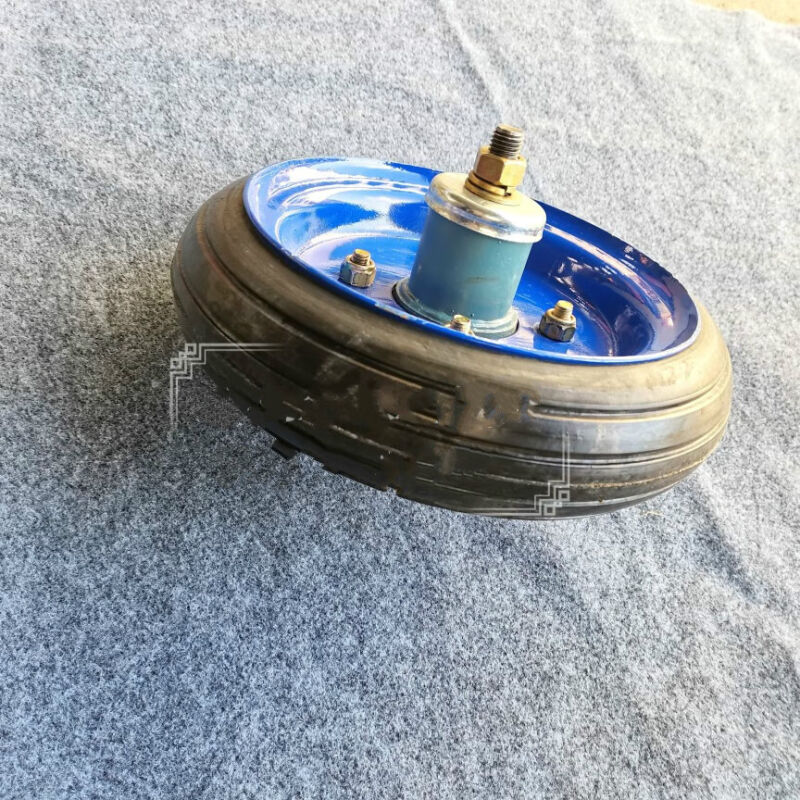 手扶拖拉机配件後轮旋耕机尾轮400-8轮胎加厚400充气皮轮250-8实