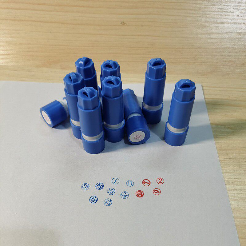 酒楼印章1-30红色蓝色原子渗透点心印章31-60圆形数字小号点菜单