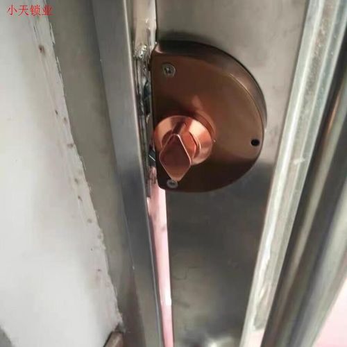 玻璃门锁单门推拉有框趟钩锁不锈钢木门锁移门勾锁包边铝合金门.