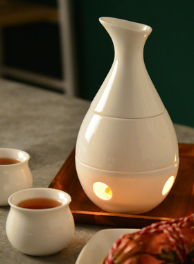 酒具温酒器套装温酒壶家用烫酒黄酒加热白酒清酒暖酒小酒壶日式