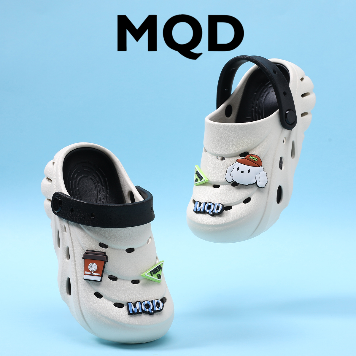 马骑顿MQD防滑儿童洞洞鞋