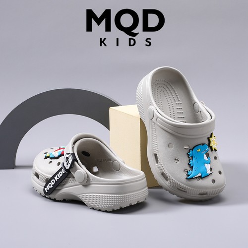 [Q]MQD儿童洞洞鞋男童凉鞋夏季新款男孩宝宝防滑浴室软底女童拖鞋
