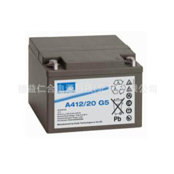 德国阳光蓄电池A412/20 G5/12V20AH胶体免维护蓄电池