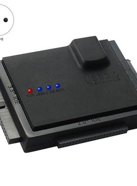 1套 黑色 塑料 AC110V 美规, 多用易驱线 三用sata串口 IDE并口