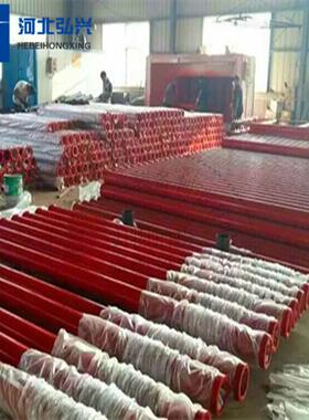 DN100高压无*缝泵管 3米细石输送砂浆泵管