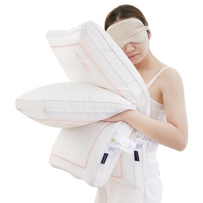 A类母婴级蚕丝枕头五星级酒店柔软专用护颈椎助睡眠枕芯单人家用