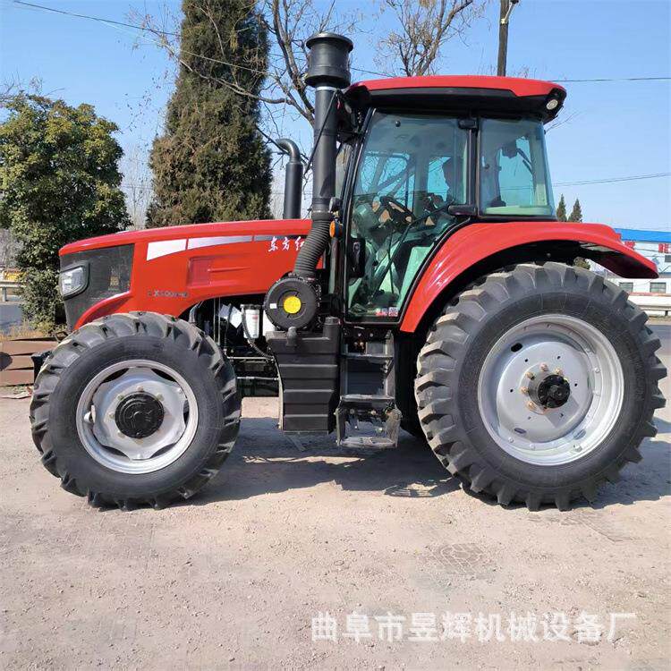东方红2004四驱六缸拖拉机 空调爬行档大型深耕机 配套多种农具