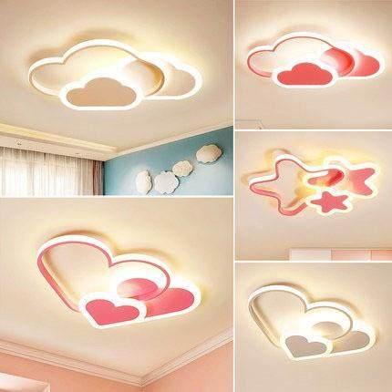 客厅卧室灯儿童房间云朵吸顶灯led现代简约温馨可爱云朵灯具灯饰