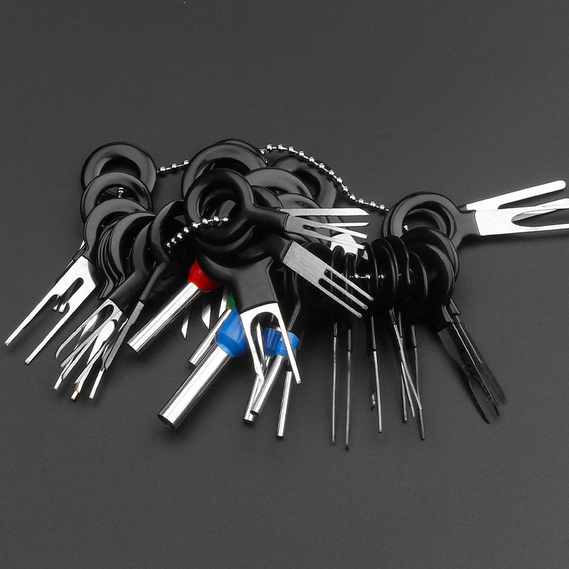 汽车连接器便捷端子退针器退线拔出工具硬钢线束插头取针器挑针