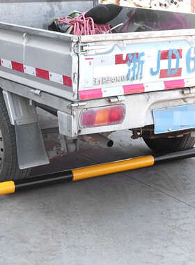 车库钢管挡车器马路隔离柱停车桩车位限位器栏杆U型防撞护栏定做