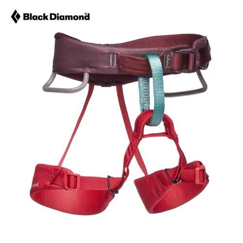 BD黑钻Black Diamond Momentum新款青少年儿童半身攀岩安全带现货