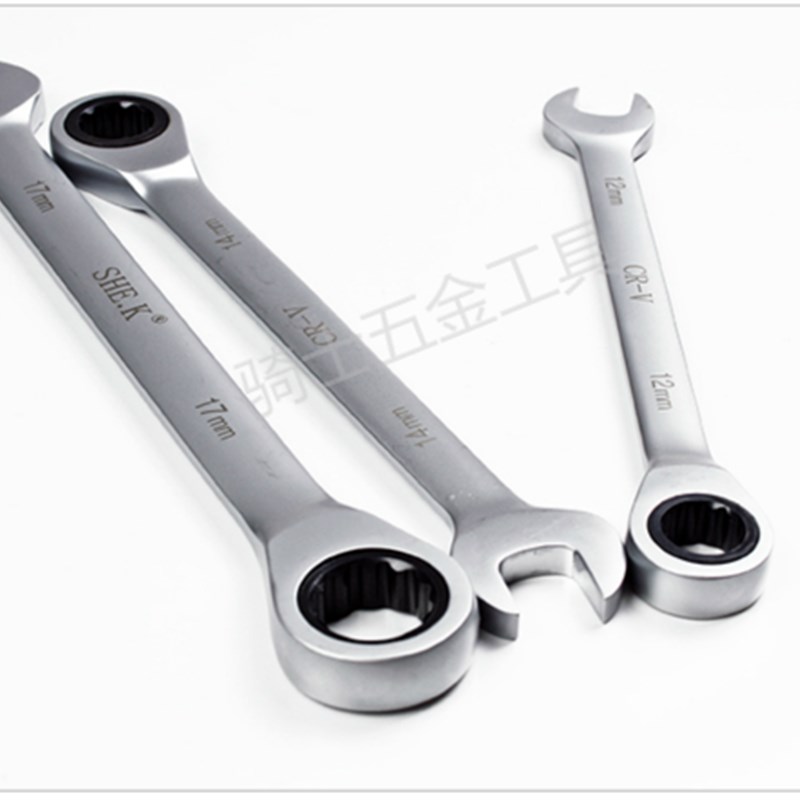 KWT 进口两用棘轮扳手 梅花开口双向快速扳手 汽修14 17 19 21mm