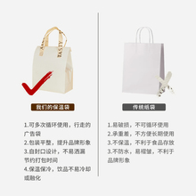 外卖保温打包袋 铝箔防水冷藏 加厚无纺布带封口手提Y定制食品包