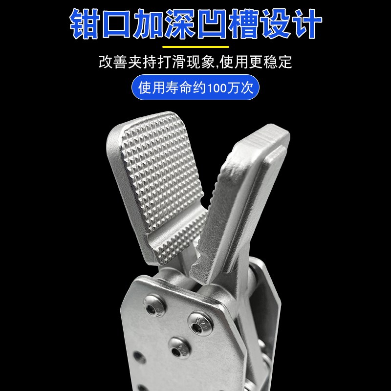 注塑机机械手天行夹具单双动水口夹1615D/S 2015D/S气动夹CDU2020