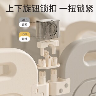 可折叠免安装宝宝游戏围栏婴儿童防护室内家用爬R行垫一体客厅地