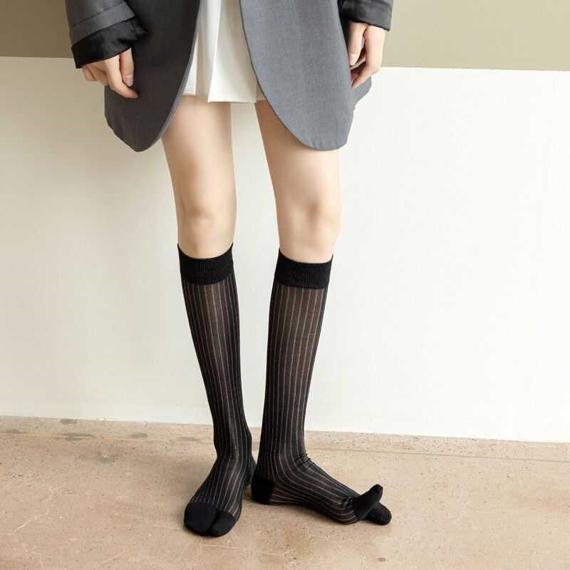 穿马吉拉的姐妹!!超薄二趾袜A棉袜长袜纯色学院女袜分趾袜中筒袜