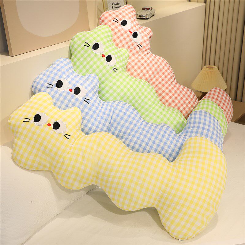 多巴胺猫咪玩偶大抱枕女生睡觉专用床上长条侧睡T夹腿神器学生宿