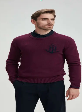 NDK 休闲舒适保暖时尚应季圆领毛衣-214SO14986BW