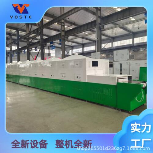 广州沃斯特荞麦片脱水设备 猪皮大米膨化机酵母泥烘干生产线隧道