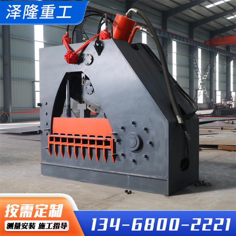 全自动废钢剪切机液压式虎头剪废钢剪切神器500T虎头剪