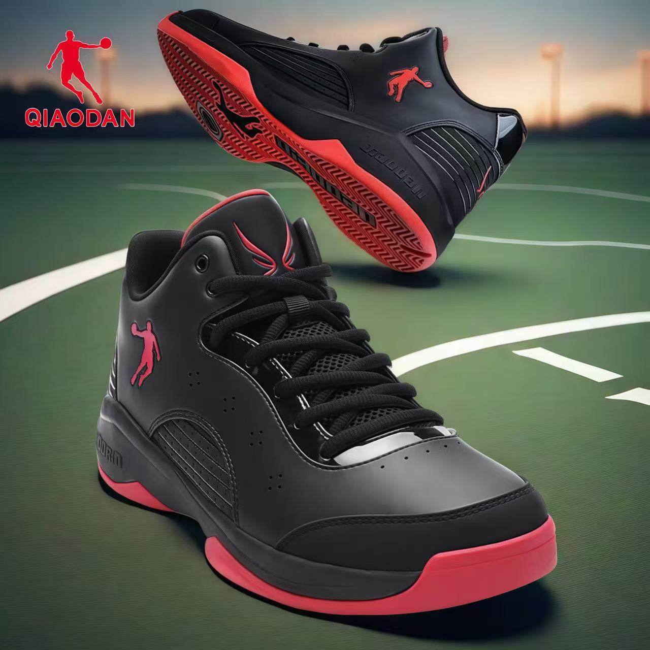乔丹篮球鞋男鞋2026春季新款减震防滑运动鞋学生耐磨球鞋实战战靴