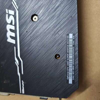 {议价}微星GTX1660 SUPER VENTUS XS OC 6{可维修}