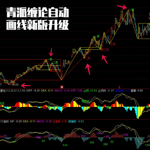 缠师青派缠论自动画线工具 杨F甫国缠论自动画线工具 电脑版