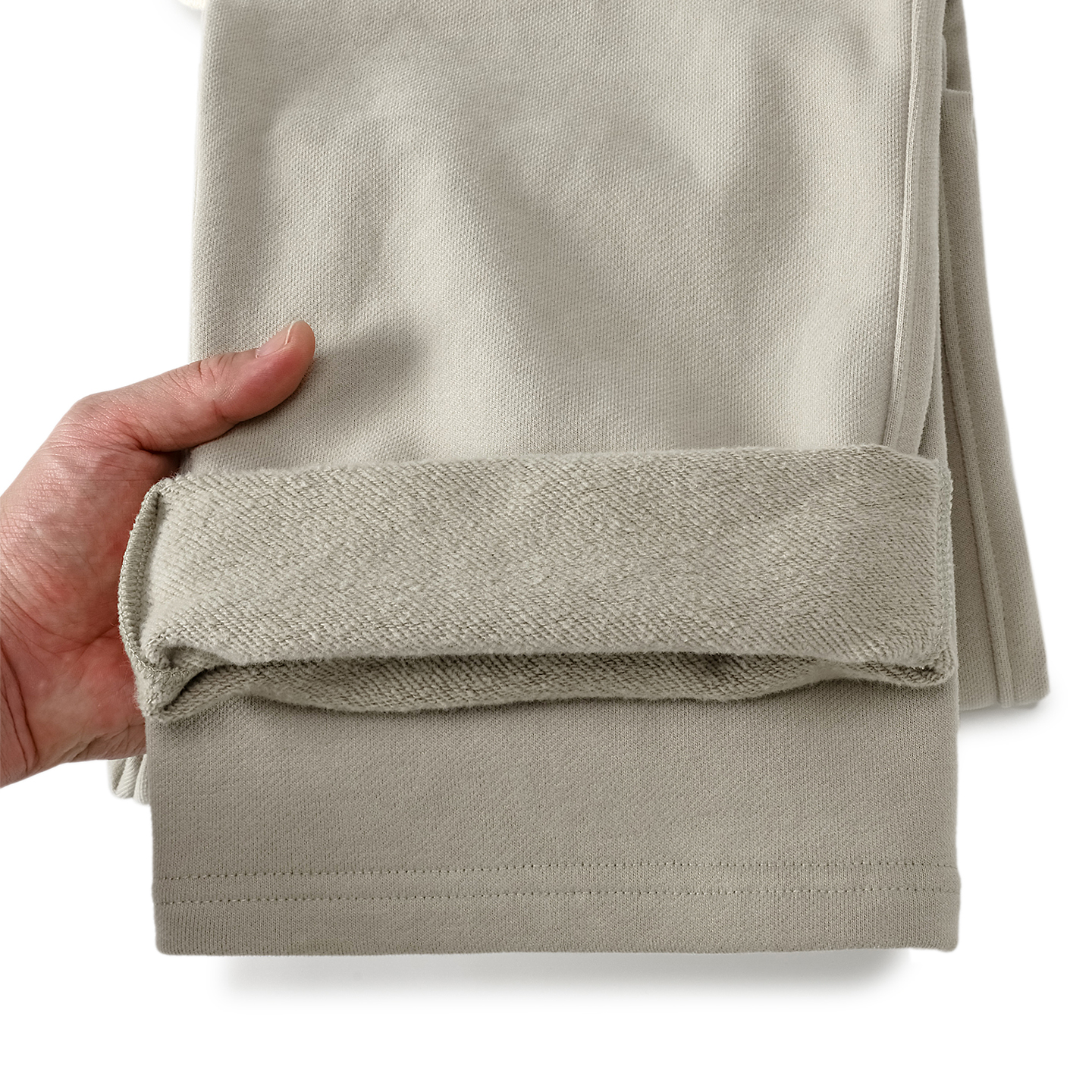 500克重磅一体绒卫裤男女冬季