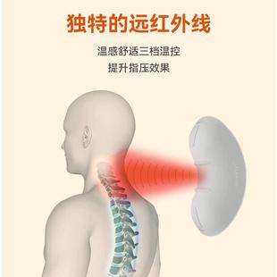 富贵包热敷圆肩驼背舒展器鼓包顶大椎电加热牵拉仪曲度颈椎按摩枕