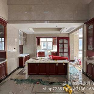 东莞家具实木家装实木欧式美式风格家装别墅豪宅整木家具设计